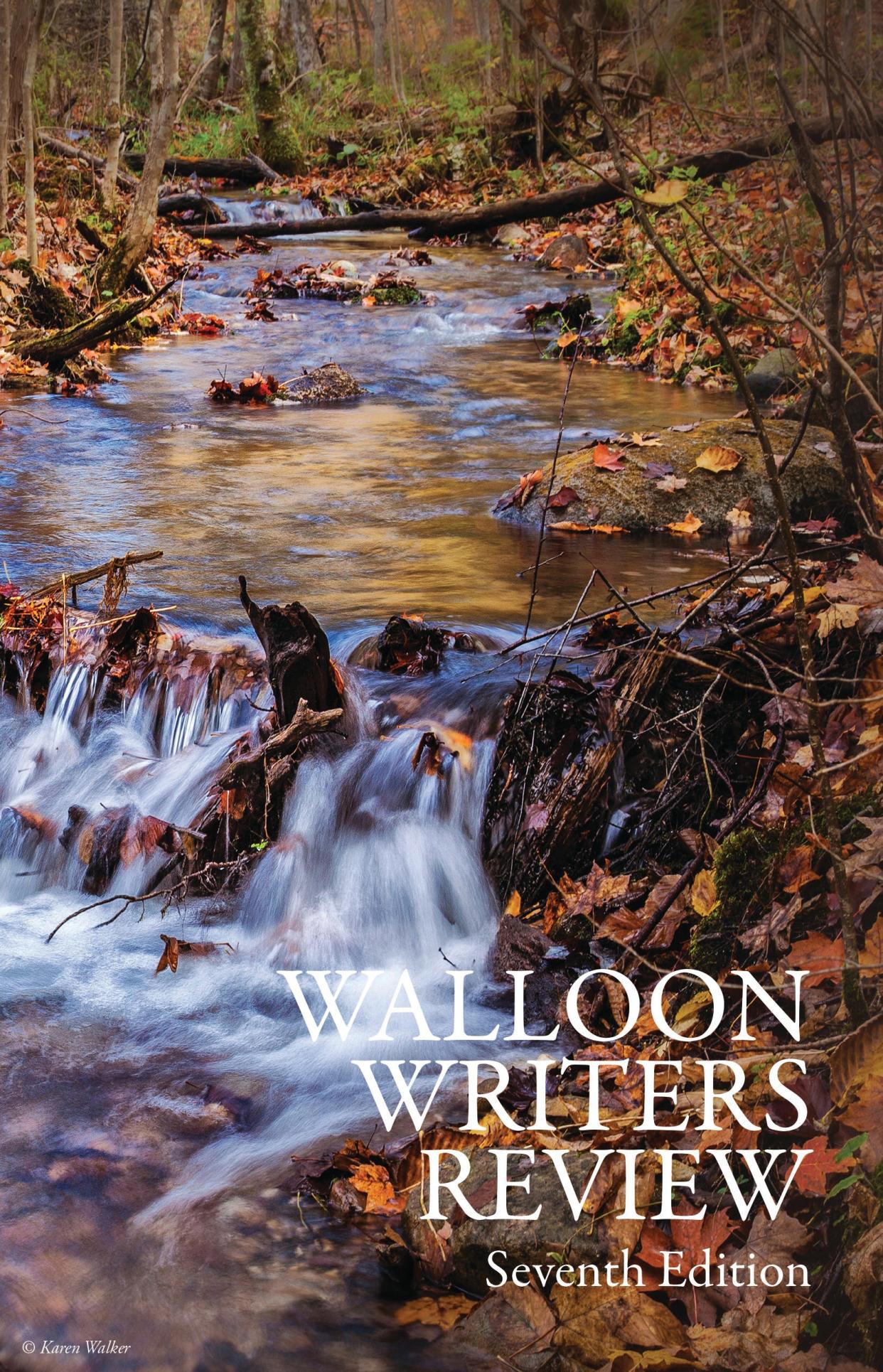 The cover of the Walloon Writers Review's seventh edition.