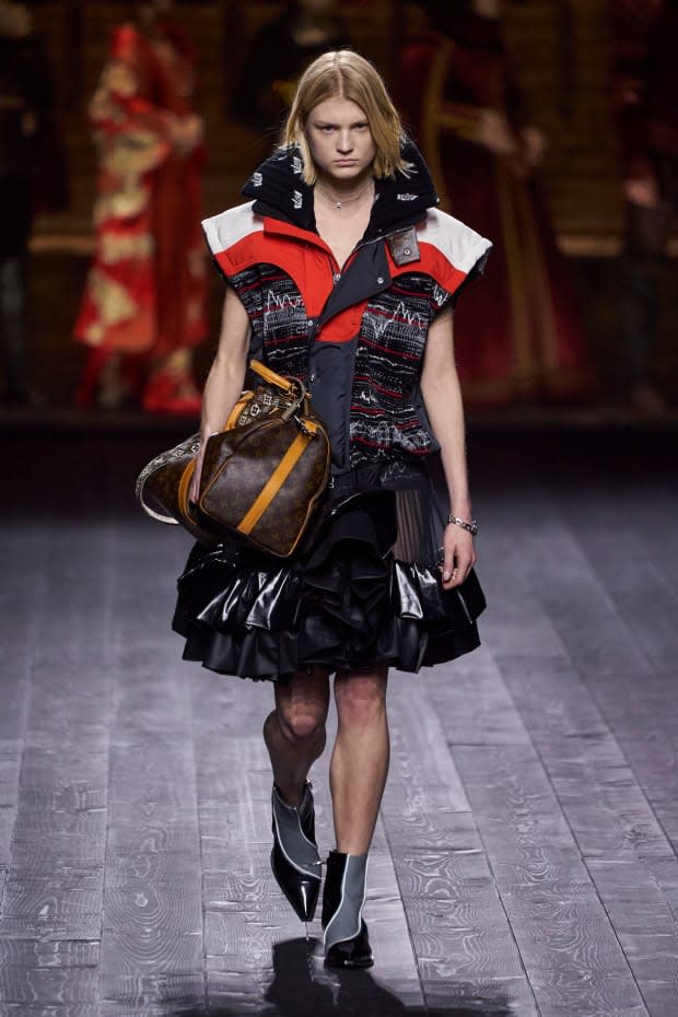 Nicolas Ghesquière Pairs Petticoats and Parkas for Louis Vuitton Fall 2020  - Fashionista