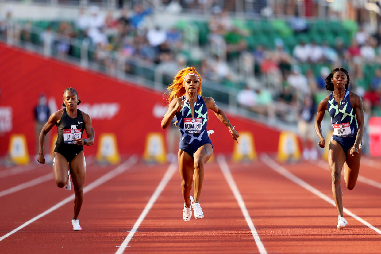 Image: Sha'Carri Richardson (Patrick Smith / Getty Images)