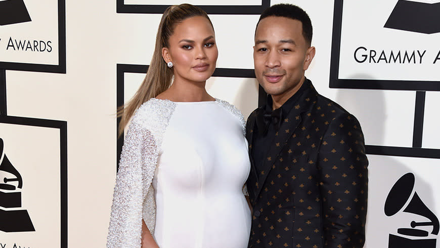 Chrissy Teigen's Amazing Maternity Style