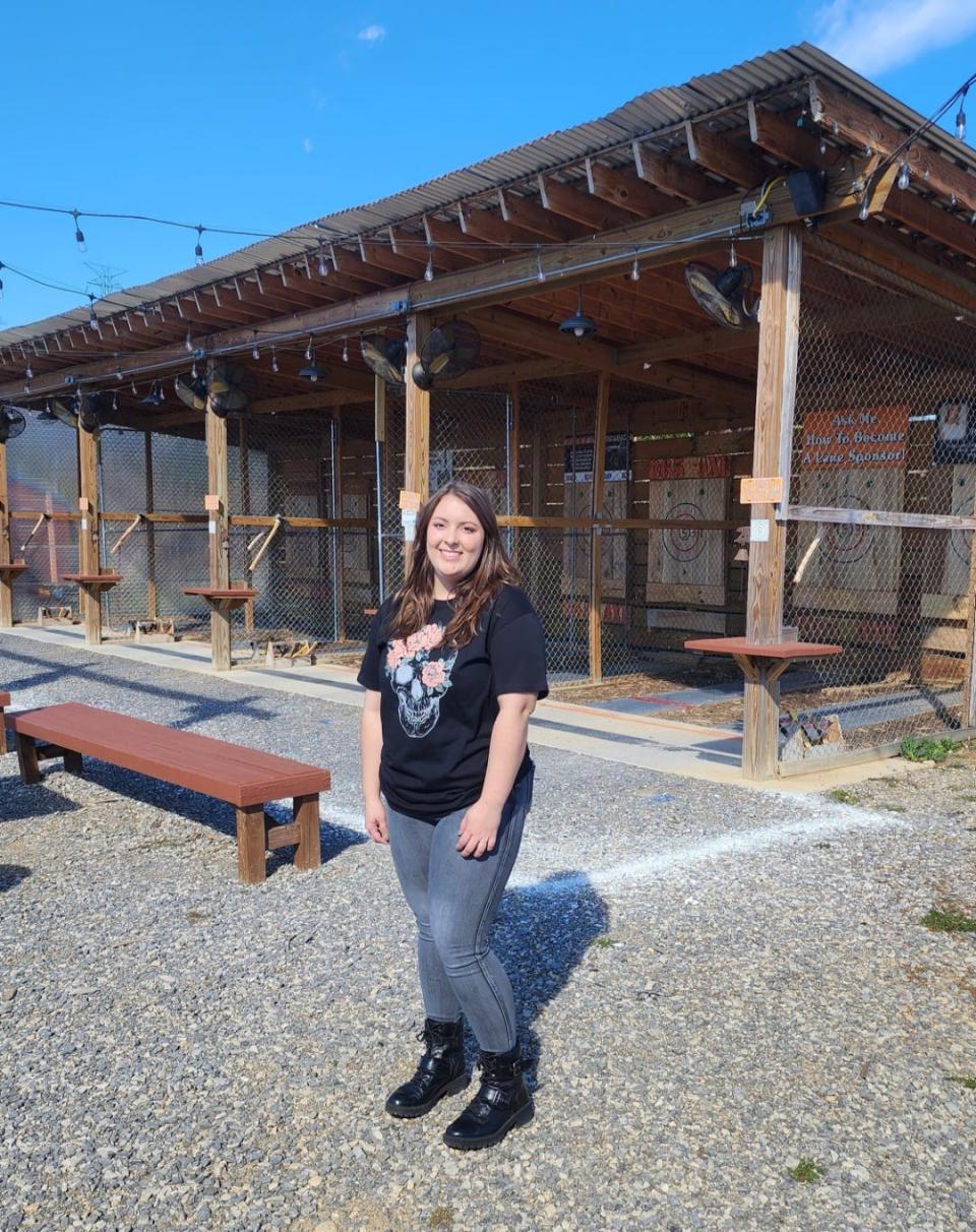 Kayla Cook, owner of Meet Me at the Market, is partnering with 865 Axe Throwing owners Weston and Penny Babelay to host a market on the first Friday of every month from April 7 to Oct. 6, 2023.