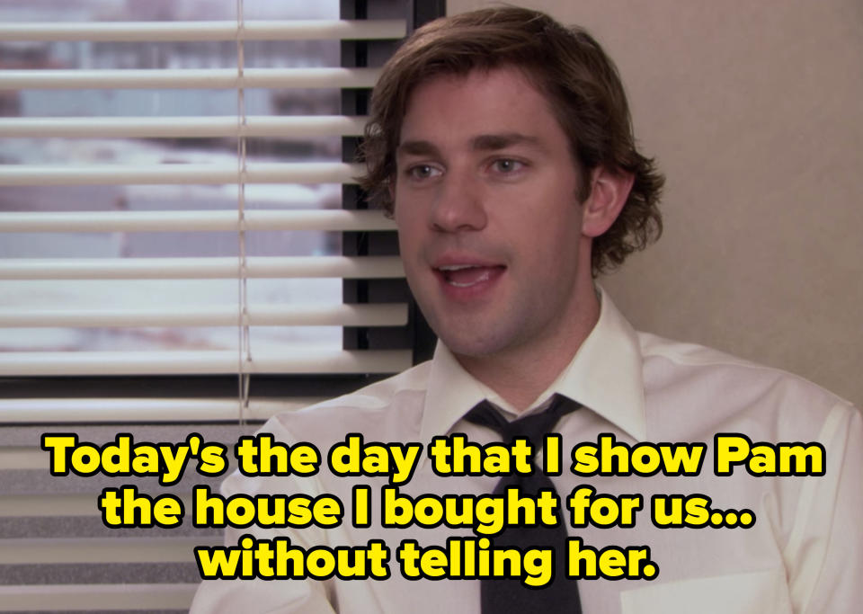 Jim says he bought a house for Pam and didn't tell her.