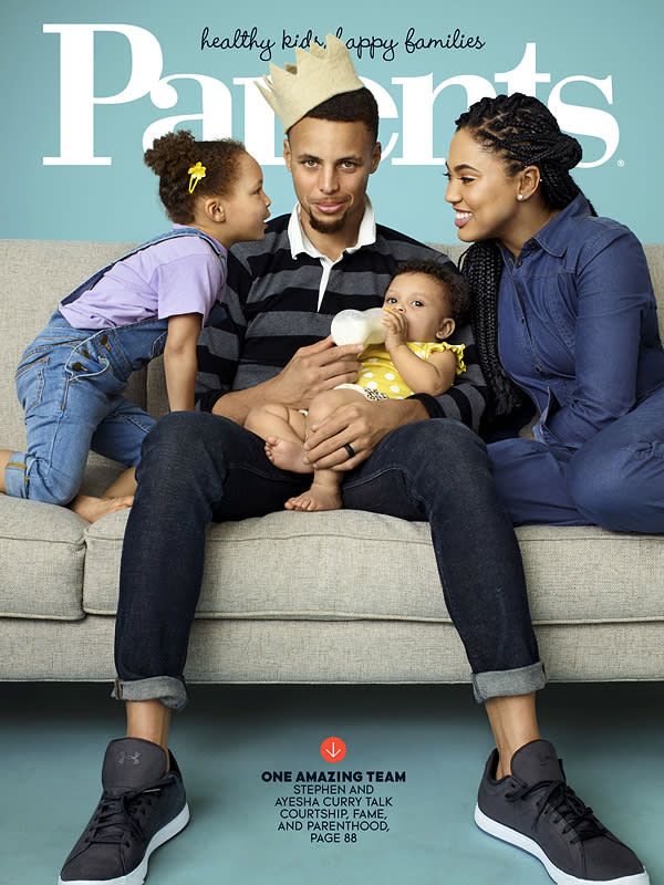 Stephen Curry Riley Parents Magazine