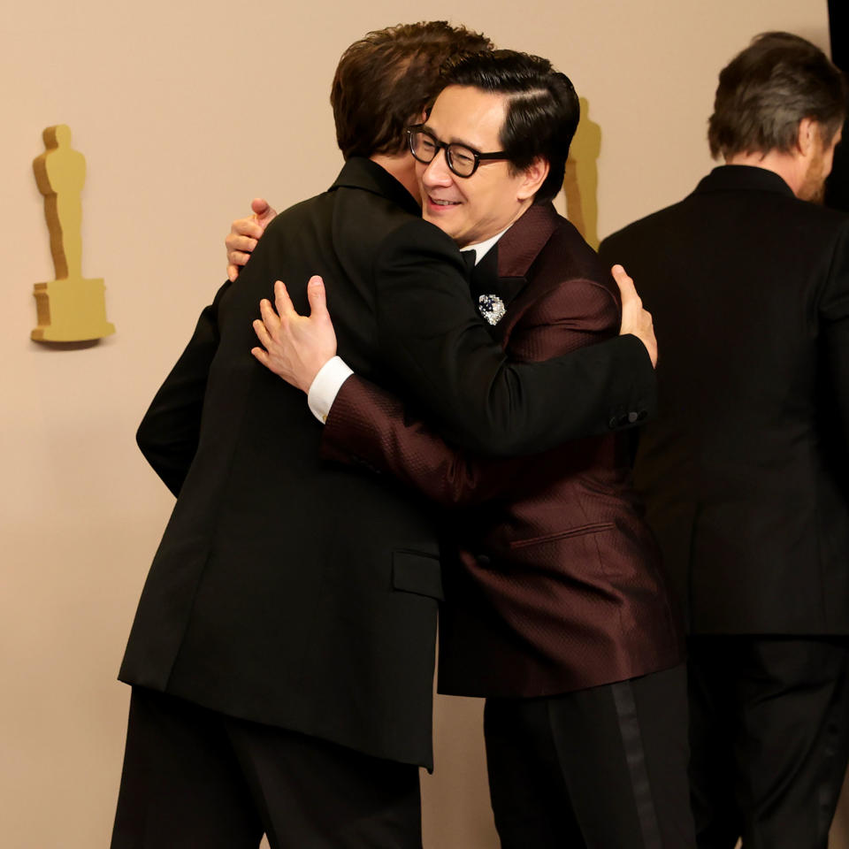 Did Robert Downey Jr Snub Ke Huy Quan After His 2024 Oscars Win 3