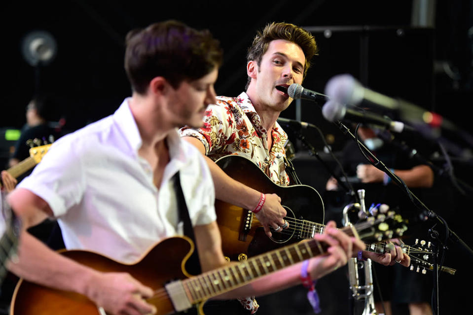 Sam Palladio performs onstage during 2016 Stagecoach California’s Country Music Festival at Empire Polo Club on April 30, 2016 in Indio, California. (Photo: Frazer Harrison/Getty Images)