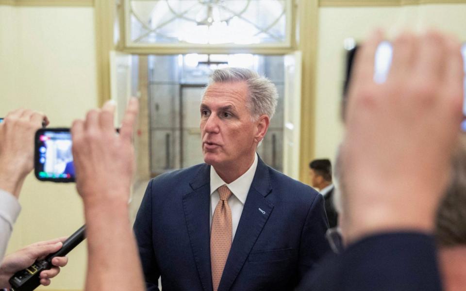 Kevin McCarthy led Republican anger after Donald Trump was indicted - REUTERS