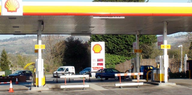 Shell garage