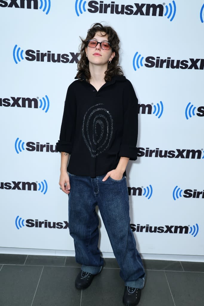 King Princess visits SiriusXM at SiriusXM Studios in New York City on July 12, 2022. - Credit: Theo Wargo/Getty Images