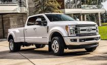 <p>America's workhorses, full-size pickup trucks-the Chevy Silverado, Ford F-series, GMC Sierra, and Ram-start out affordable. Base and work-truck versions can be had for around $30,000. Opt for a rig's top trim level in heavy-duty spec with the largest cab configuration, four-wheel drive, and an optional diesel engine, and one can easily double up the cost of an entry-level truck. Truckmakers aren't deaf to the siren song whistled by ever pricier full-size pickup trucks. The vehicles already are hugely profitable, and building more luxurious, more capable, and more expensive iterations only inflates those returns. Ford's F-series Super Duty Limited, for example, <em><a rel="nofollow noopener" href="https://www.caranddriver.com/news/ford-introduces-f-series-super-duty-limited-with-a-price-as-big-as-texas" target="_blank" data-ylk="slk:starts at over $80,000;elm:context_link;itc:0;sec:content-canvas" class="link ">starts at over $80,000</a></em>. Because this roundup is based on prices for a given make, model, and trim level without added-on options, the Ford doesn't officially make the list. And yet we're on the cusp of seeing a $100,000 factory pickup truck from one of Detroit's Big Three: Step up to the F-450 and check off every option box, and the window sticker will read a cool $95,365.</p>