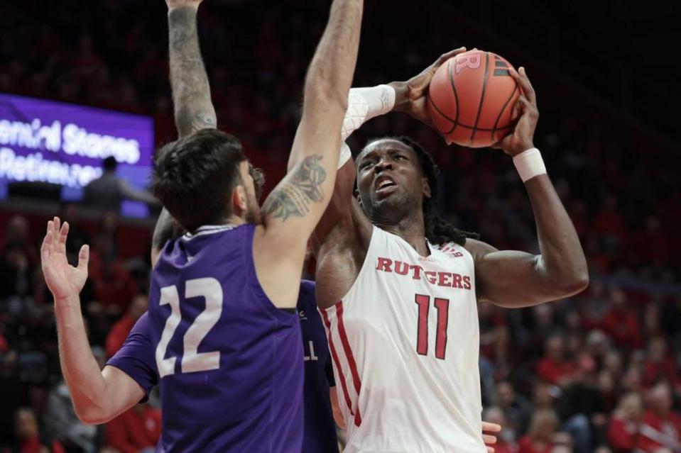 Rutgers basketball center Cliff Omoruyi is navigating the transfer portal.