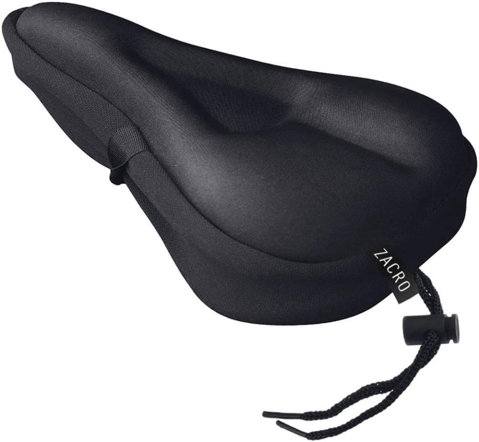 zacro gel bike seat cover, spin bike accessories