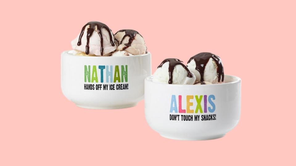 Best gifts for tweens: Personalized Snack Bowl