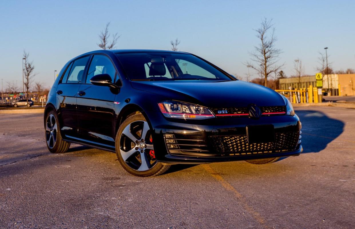 A Volkswagen Golf GTI MK7