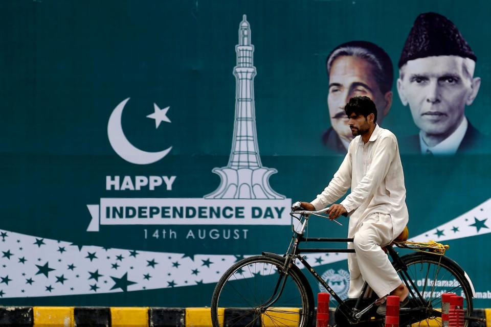 Pakistan today is far from the country that its founder, Mohammad Ali Jinnah, envisaged. <a href="https://newsroom.ap.org/detail/PakistanIndependenceDay/8fd8945d17c24ae08ba8f966e82ad0a3/photo?Query=pakistan%20jinnah&mediaType=photo&sortBy=&dateRange=Anytime&totalCount=180&currentItemNo=53" rel="nofollow noopener" target="_blank" data-ylk="slk:AP Photo/Anjum Naveed;elm:context_link;itc:0;sec:content-canvas" class="link ">AP Photo/Anjum Naveed</a>