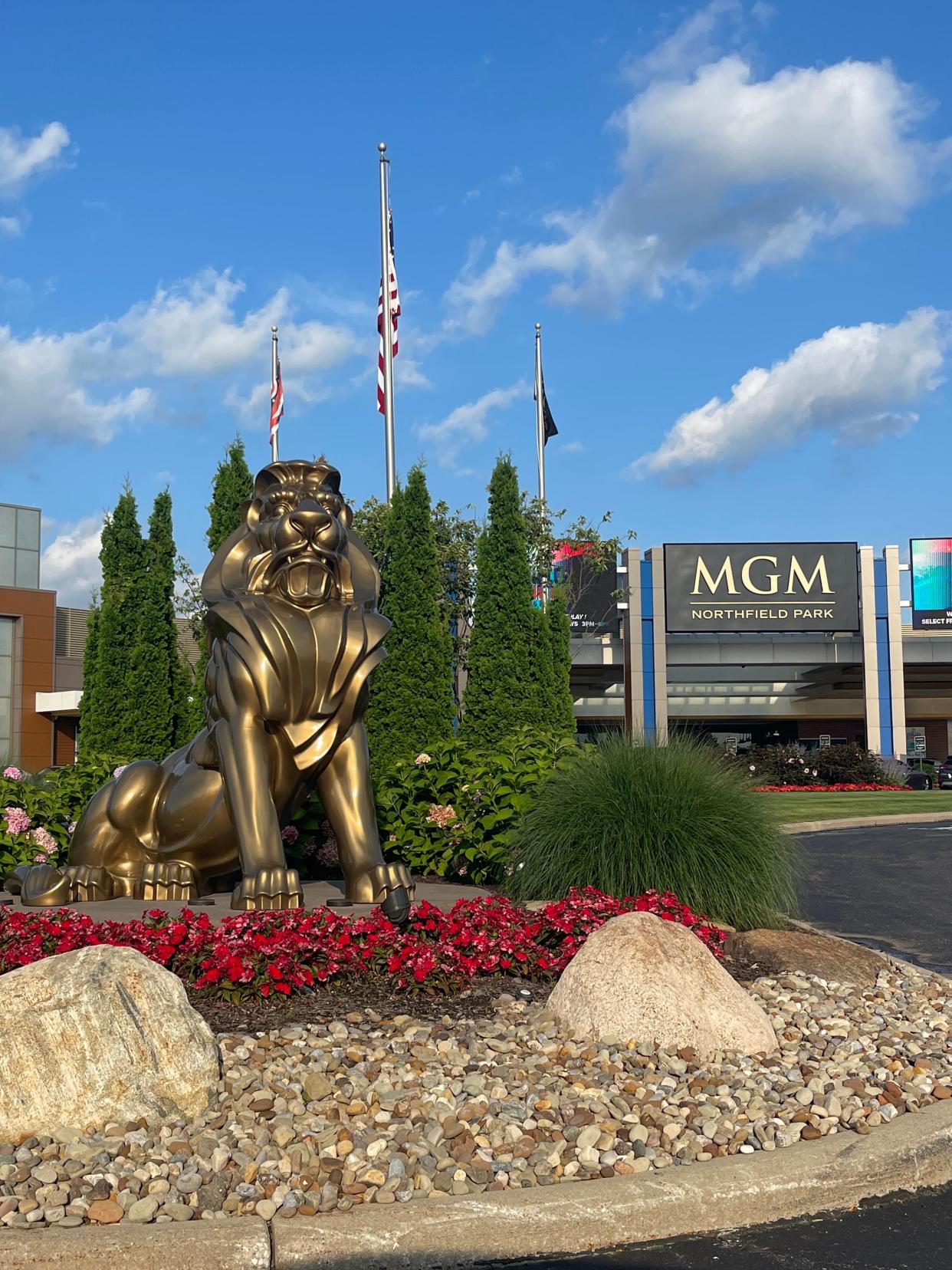MGM Northfield Park is open for business following a companywide cybersecurity problem, but is holding on to jackpots, which it said will be paid to winners at a later date.