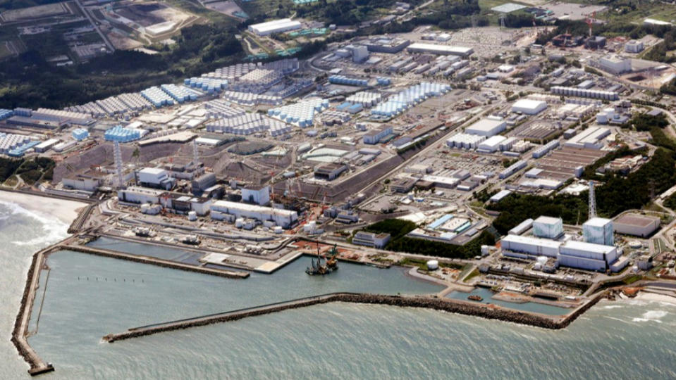 日本福島縣的福島第一核電廠。美聯社