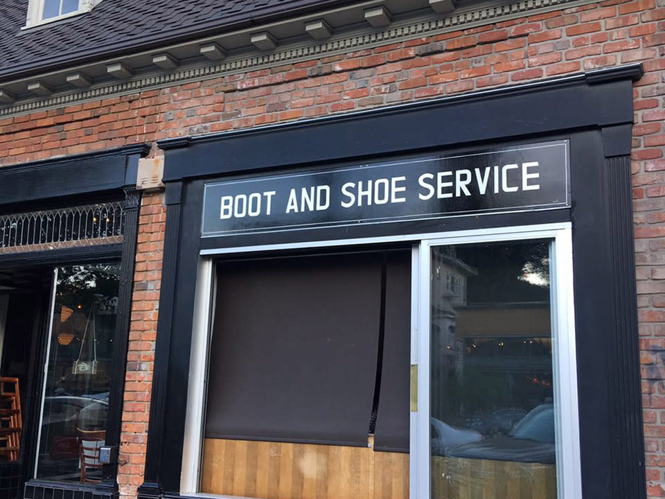 <b>Photo: Boot and Shoe Service/<a href="https://www.yelp.com/biz_photos/boot-and-shoe-service-oakland?utm_campaign=b6ca9bae-88a0-4f58-8b8c-c9d90316bbfd%2Cbdc5bbac-c98d-4ecc-8323-0c0e54dbd569&utm_medium=81024472-a80c-4266-a0e5-a3bf8775daa7" rel="nofollow noopener" target="_blank" data-ylk="slk:Yelp;elm:context_link;itc:0;sec:content-canvas" class="link ">Yelp</a></b>