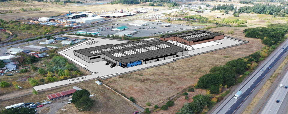 A rendering of Lane County's proposed Integrated Material and Energy Recovery Facility in Goshen which could divert 80,000 tons of waste annually from the Short Mountain Landfill but cost ratepayers an extra $9 million annually.