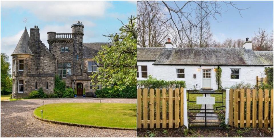 <p><strong>From a magnificent baronial mansion in Scotland to a cosy cottage, </strong><strong><a href="https://www.housebeautiful.com/uk/lifestyle/property/g38579994/most-viewed-homes-overseas-rightmove-2021/" rel="nofollow noopener" target="_blank" data-ylk="slk:Rightmove;elm:context_link;itc:0;sec:content-canvas" class="link ">Rightmove</a> has revealed the most-viewed homes Brits were searching for over Christmas. </strong></p><p>'The festive season is always a great time for <a href="https://www.housebeautiful.com/uk/lifestyle/property/" rel="nofollow noopener" target="_blank" data-ylk="slk:property;elm:context_link;itc:0;sec:content-canvas" class="link ">property</a> lovers across Great Britain to browse some of the most amazing homes on the market, often in anticipation of their own new year move,' says Tim Bannister, Rightmove's property expert. 'The most-viewed homes over this year's Christmas holidays are filled with both character and modern features, from the impressive Balgonie House in Paisley to a contemporary pad in Plymouth.'</p><p>Planning a house move? Take a look at the most popular properties below...</p>