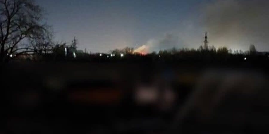 A military base of the Russian Armed Forces was destroyed near Melitopol