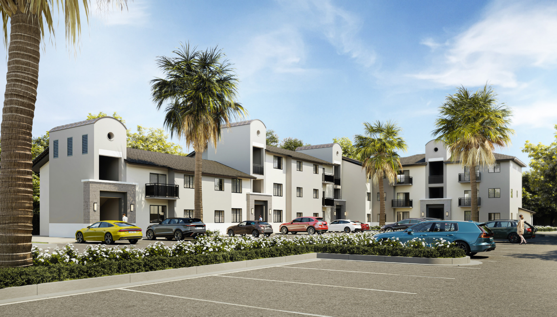 28 townhouses will form part of the Hialeah Park residential development in the city of Hialeah, according to information from Prestige Builders Group, the project’s construction company.