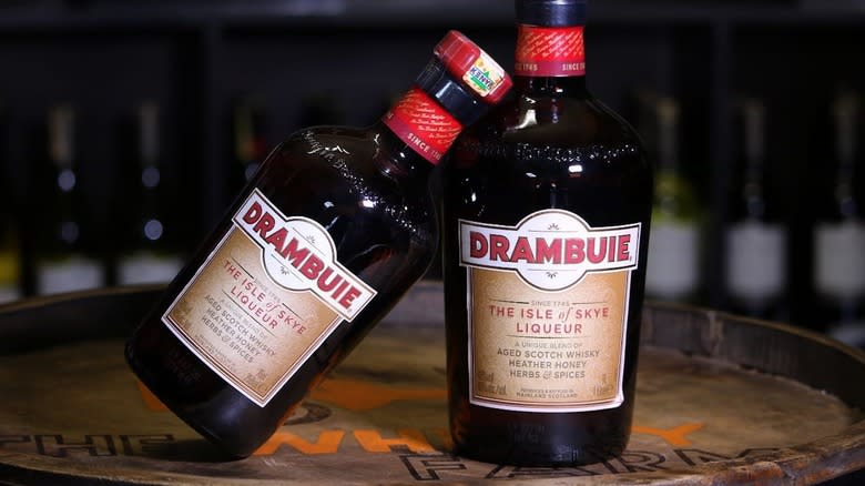 Drambuie liqueur bottles