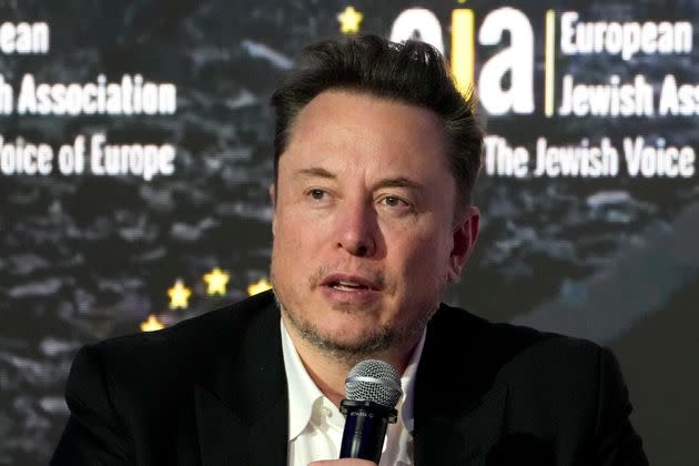 Elon Musk, seen in January, co-founded Neuralink, which performed its first human brain implant earlier this year. 