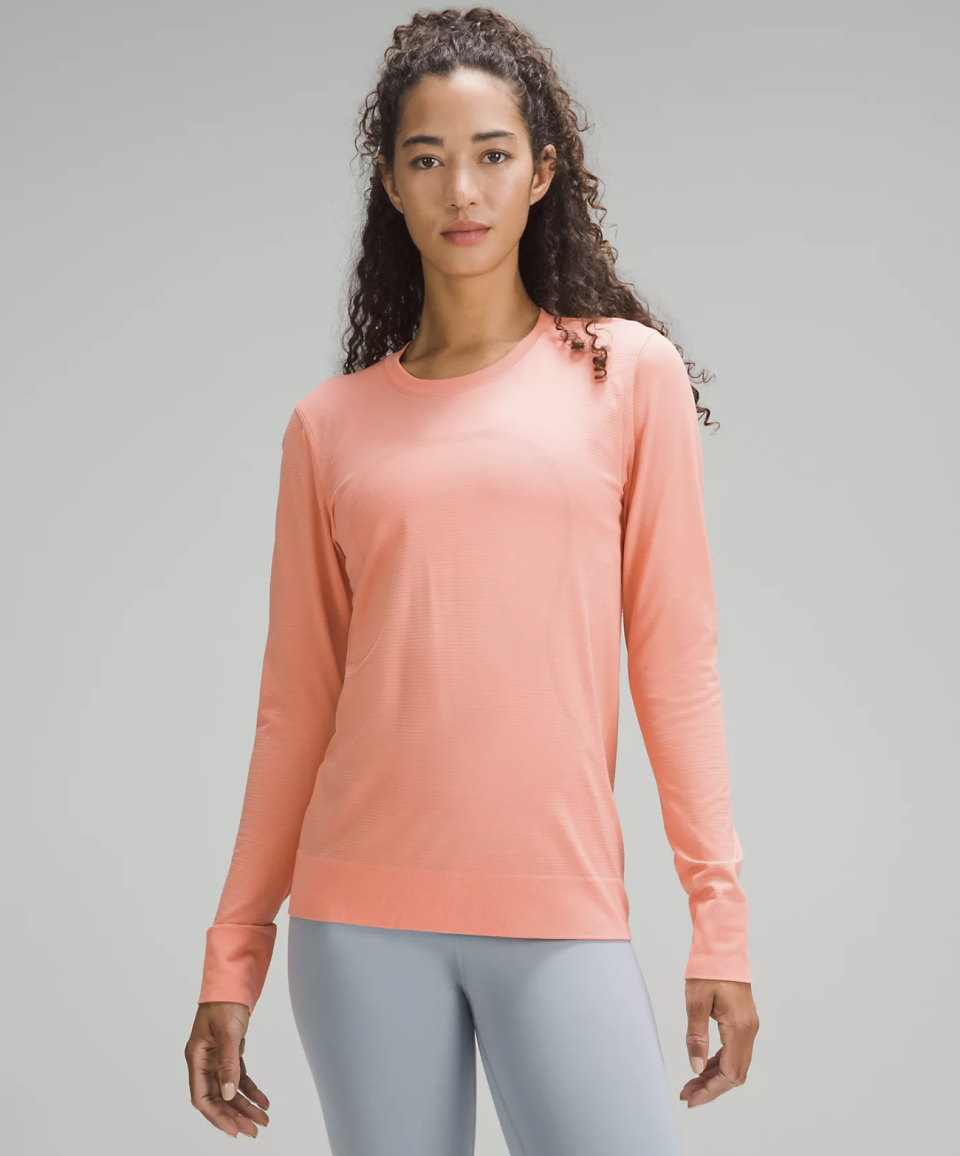 Swiftly Relaxed Long Sleeve Shirt (Photo via Lululemon)