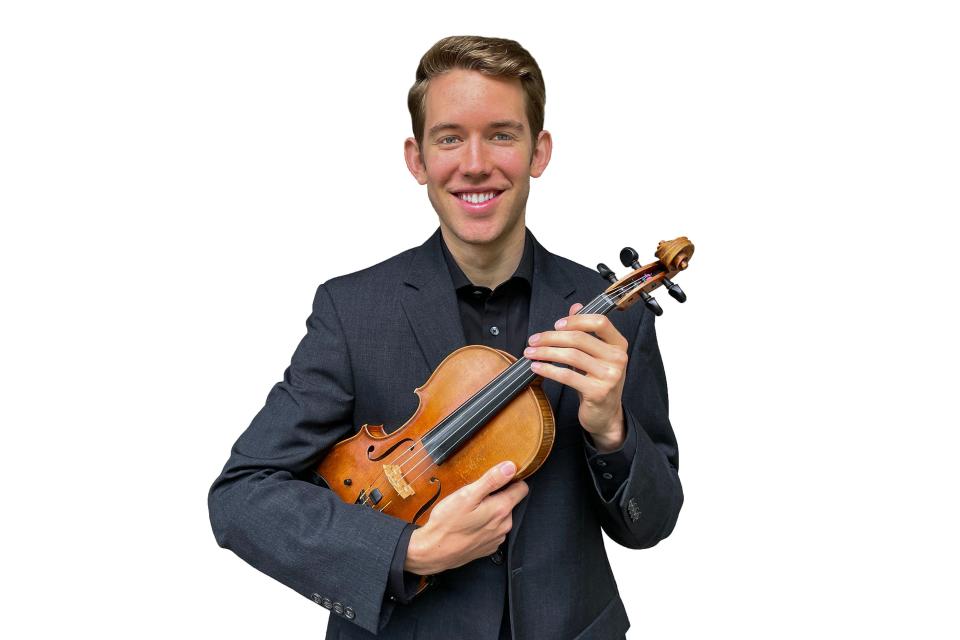 Violinist Paul Halberstadt, a 2016 Framingham High graduate, is learning, practicing and playing at the Tanglewood Music Center this summer.