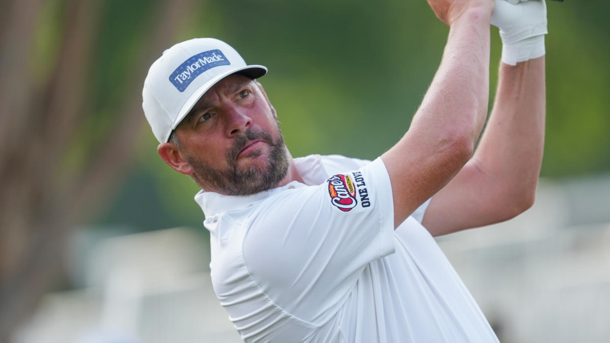  Michael Block takes a shot at the 2023 Charles Schwab Challenge 