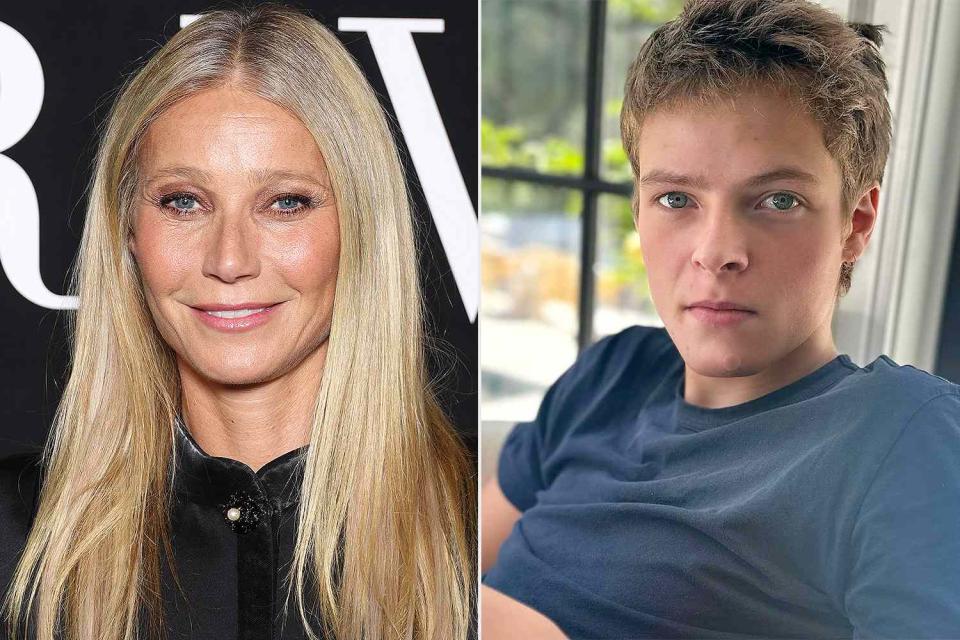 <p>Donato Sardella/Getty; Gwyneth Paltrow/Instagram</p> Gwyneth Paltrow (L) and her son Moses.