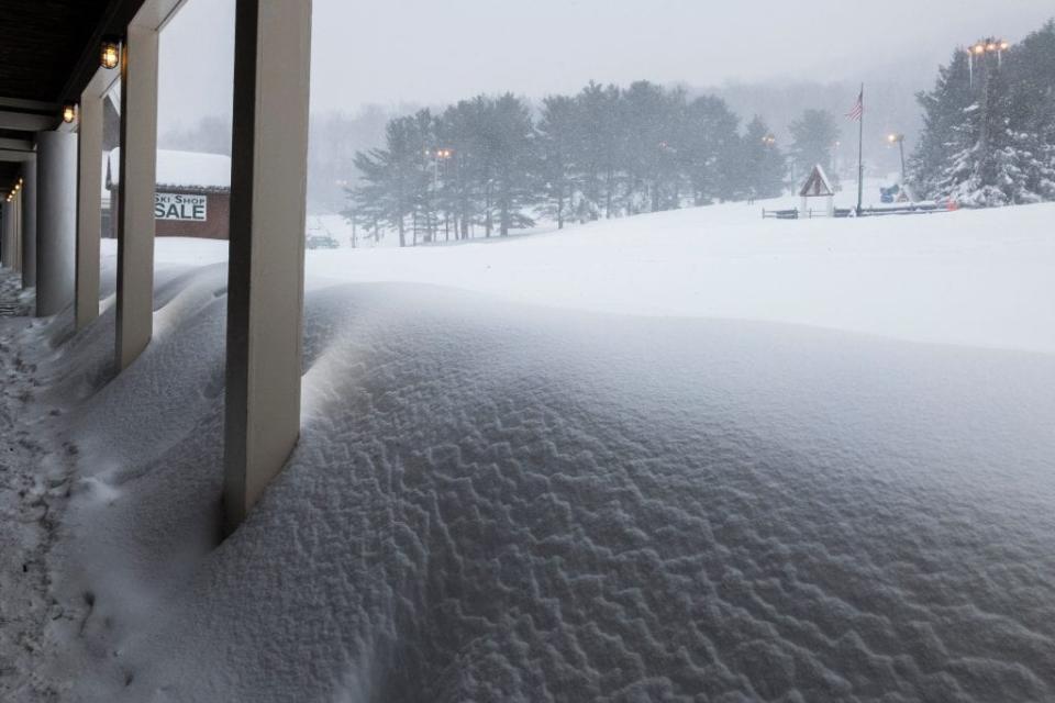 Major Winter Storm Hammers East Coast With High Winds And Heavy Snow