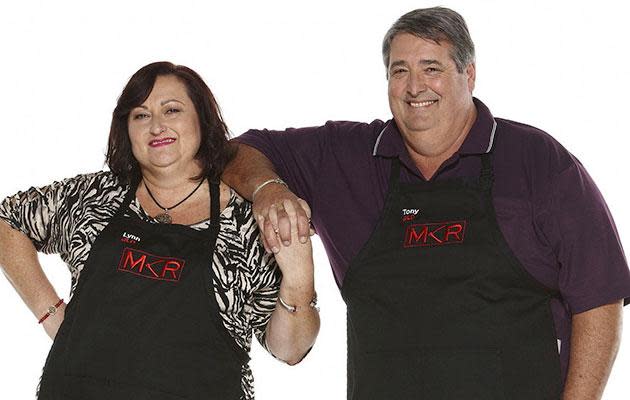 Tony and Lynn from last season of MKR.