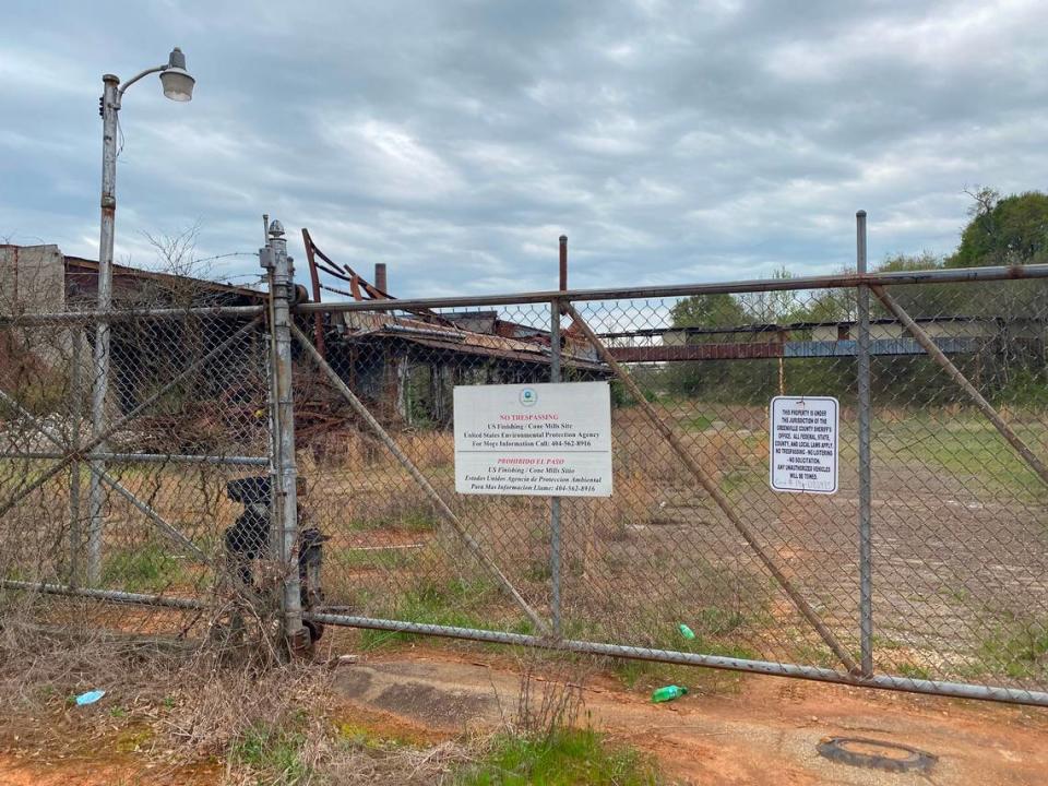 Union Bleachery has been designated a Superfund site with no plans by the EPA to clean it up any further.