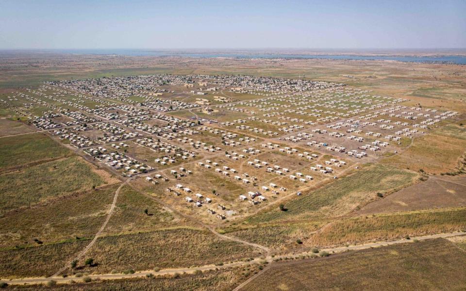 An aerial view of the refugee camp - Joost Bastmeijer 