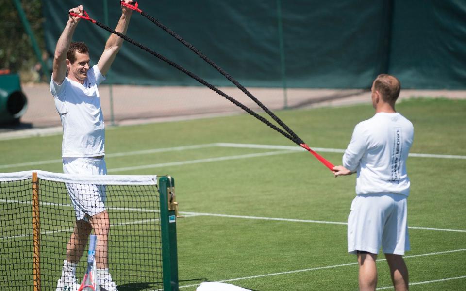 Hands up if you're playing Wimbledon: Andy Murray will return to the All-England Club on Tuesday to play Benoit Paire in the first round - Â© Eddie Mulholland