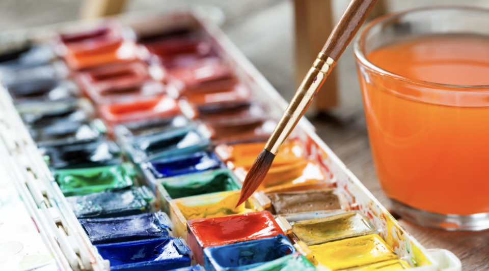 Watercolor paints