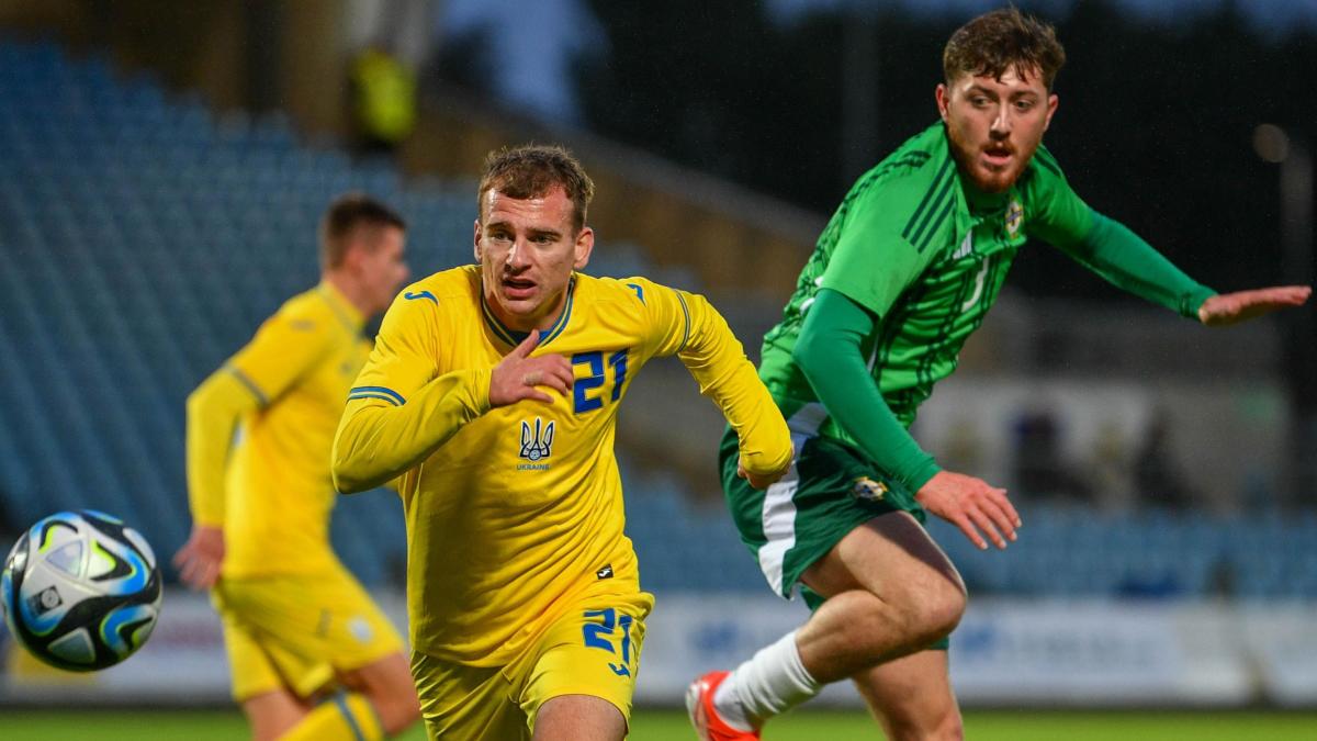 Northern Ireland U21s suffer defeat by Ukraine