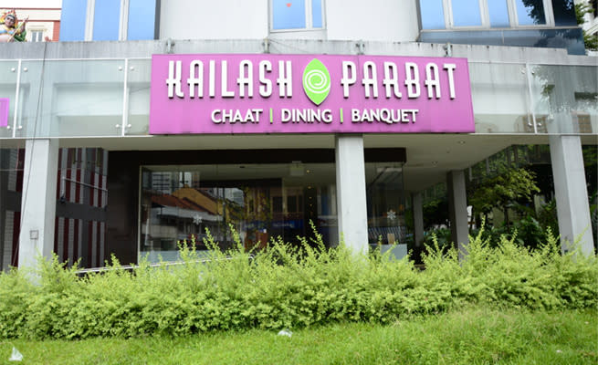 Vegetarian restaurants - Kailash Parbat