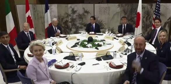 七國集團的領導人5月19日在日本廣島舉行高峰會。