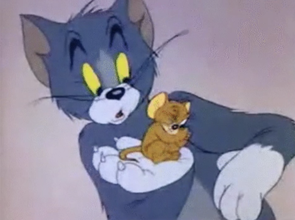 A scene from Tom and Jerry