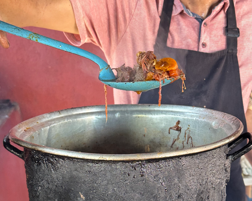 The slow-cooked meat at Barbacoa En Que El 40 (Chelsea Ritschel)