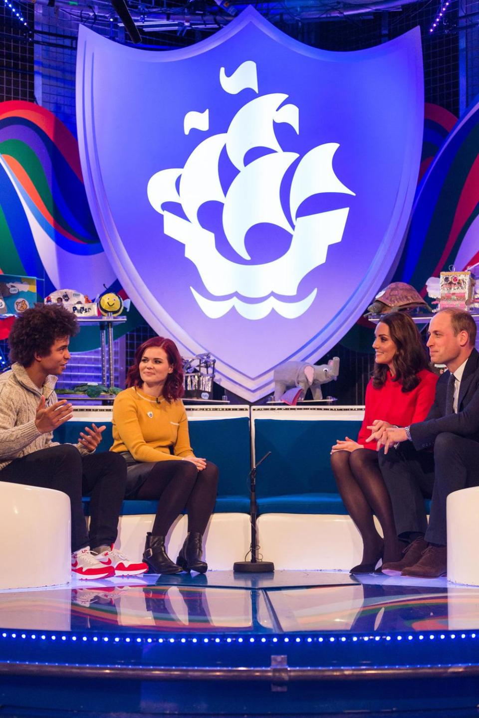 Blue Peter: The Duke and Duchess of Cambridge on the children's entertainment show (BBC)