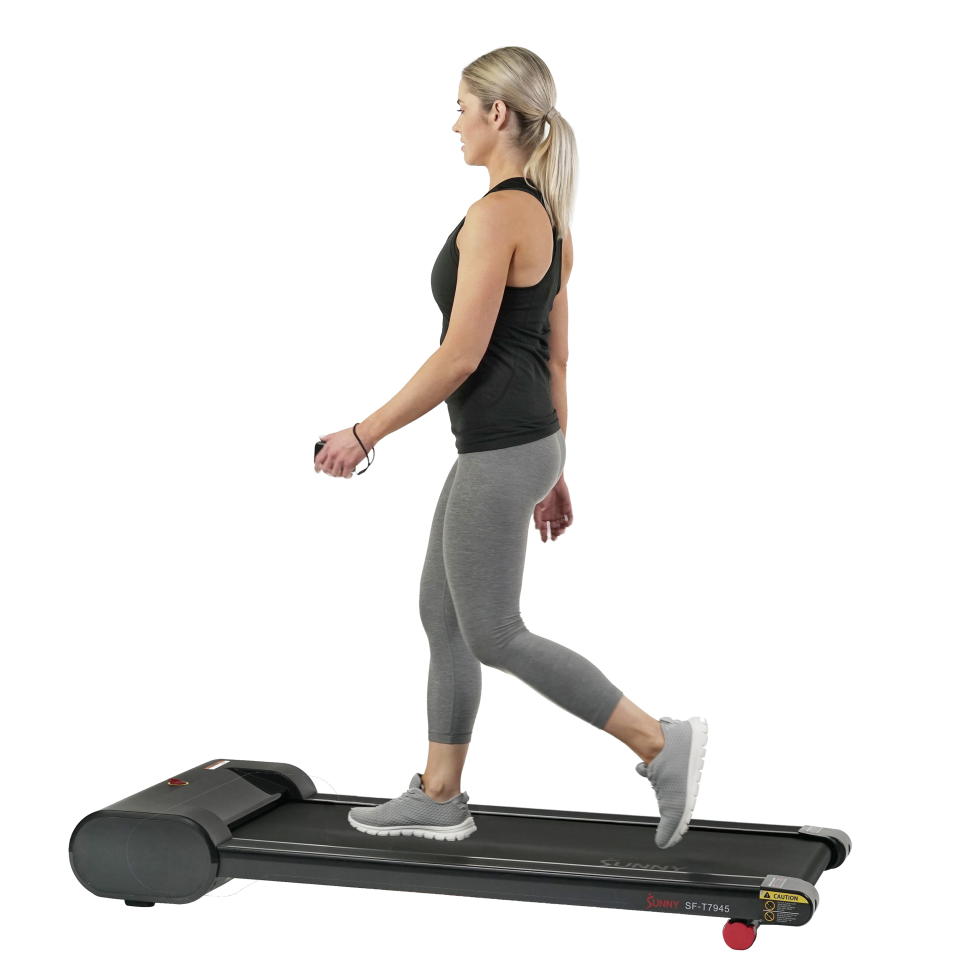 <p><a href="https://go.redirectingat.com?id=74968X1596630&url=https%3A%2F%2Fwww.walmart.com%2Fip%2FSunny-Health-Fitness-Walkstation-Flat-Under-Desk-Treadmill-Home-Exercise-Slim-Space-Saving-Folding-Machine-SF-T7945%2F980631147&sref=https%3A%2F%2Fwww.runnersworld.com%2Fgear%2Fg43842514%2Ftreadmills-walmart-may-2023%2F" rel="nofollow noopener" target="_blank" data-ylk="slk:Shop Now;elm:context_link;itc:0;sec:content-canvas" class="link ">Shop Now</a></p><p>Walkstation Flat Under-Desk Treadmill </p><p>walmart.com</p><p>$359.99</p>