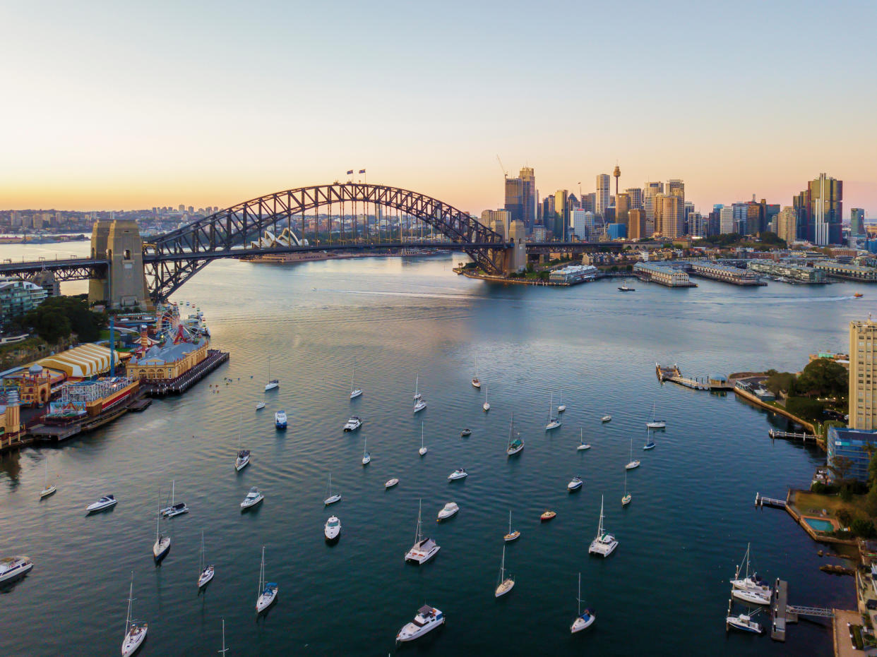 Sydney harbour, Australia. Photo: Getty