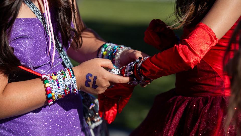 Taylor Swift friendship bracelets for the Eras Tour 