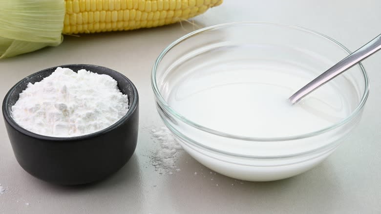 corn starch and slurry