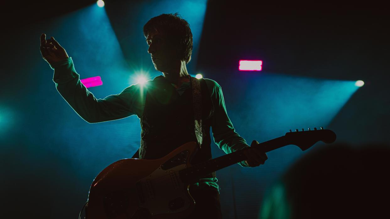  Johnny Marr performs at Helsingin Juhlaviikot Festival 2023 at Huvila-Teltta on August 23, 2023 in Helsinki, Finland. 