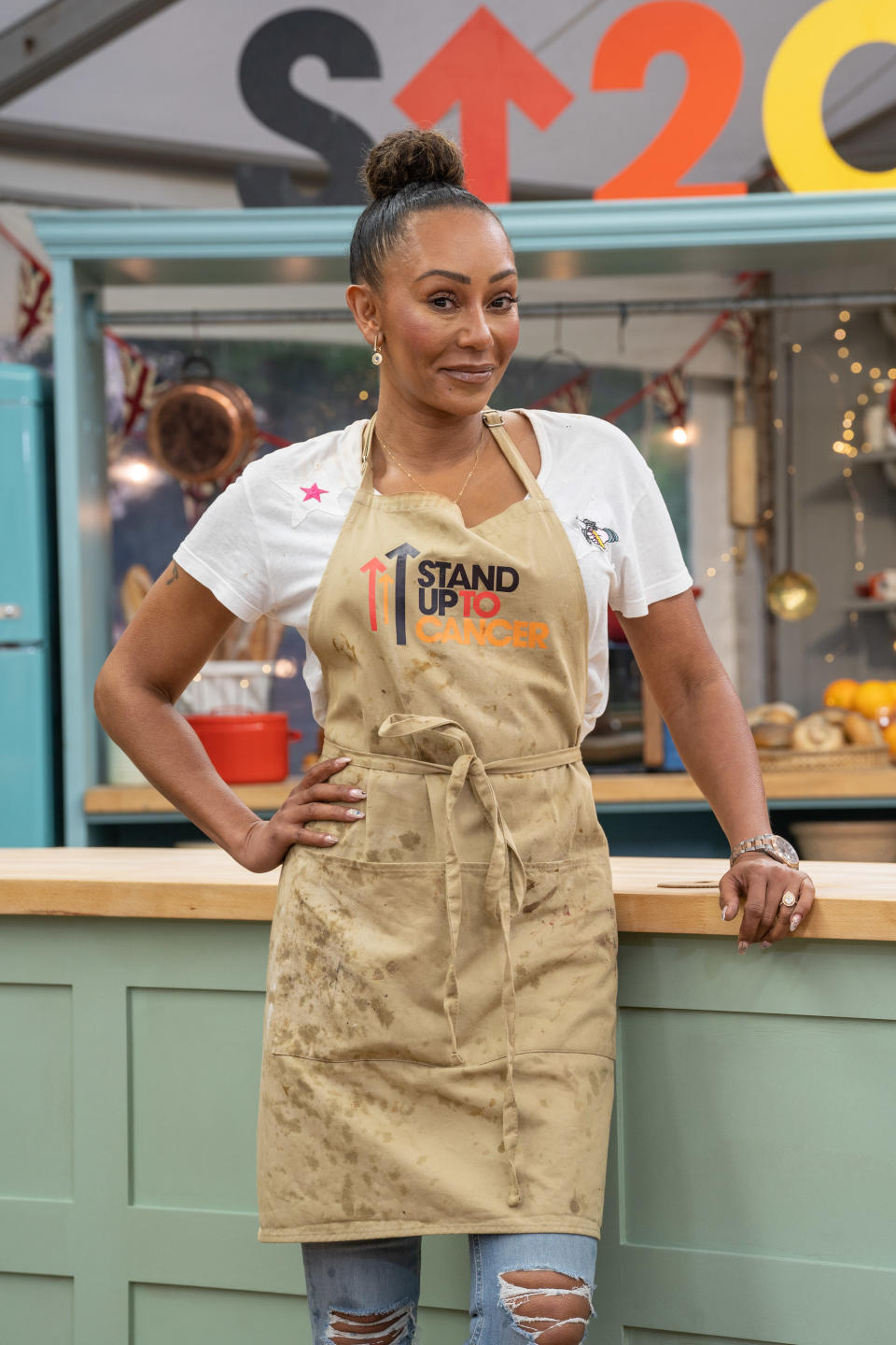 Celebrity Bake Off for SU2C - Mel B