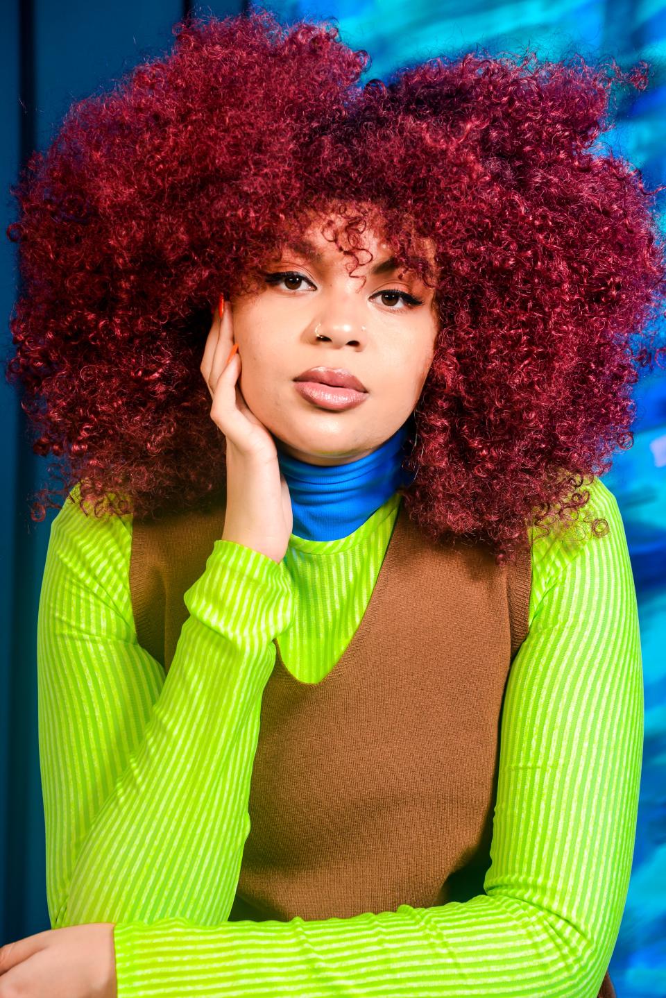 <h1 class="title">Beauty Portrait of Young Confident Woman with Natural Hair</h1><cite class="credit">Getty Images</cite>